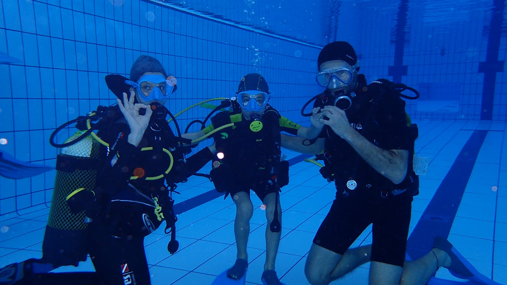 Jornada de buceo en las piscinas de Guelbenzu